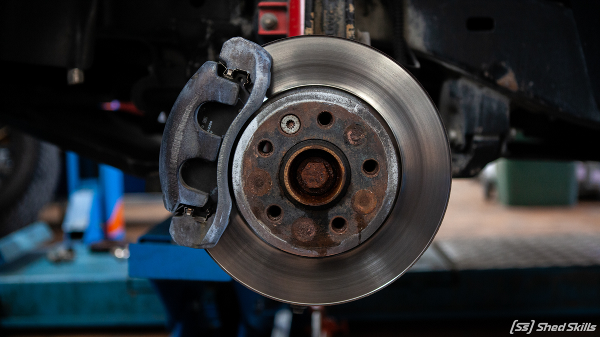 Штатная тормозная система/ Модернизированная