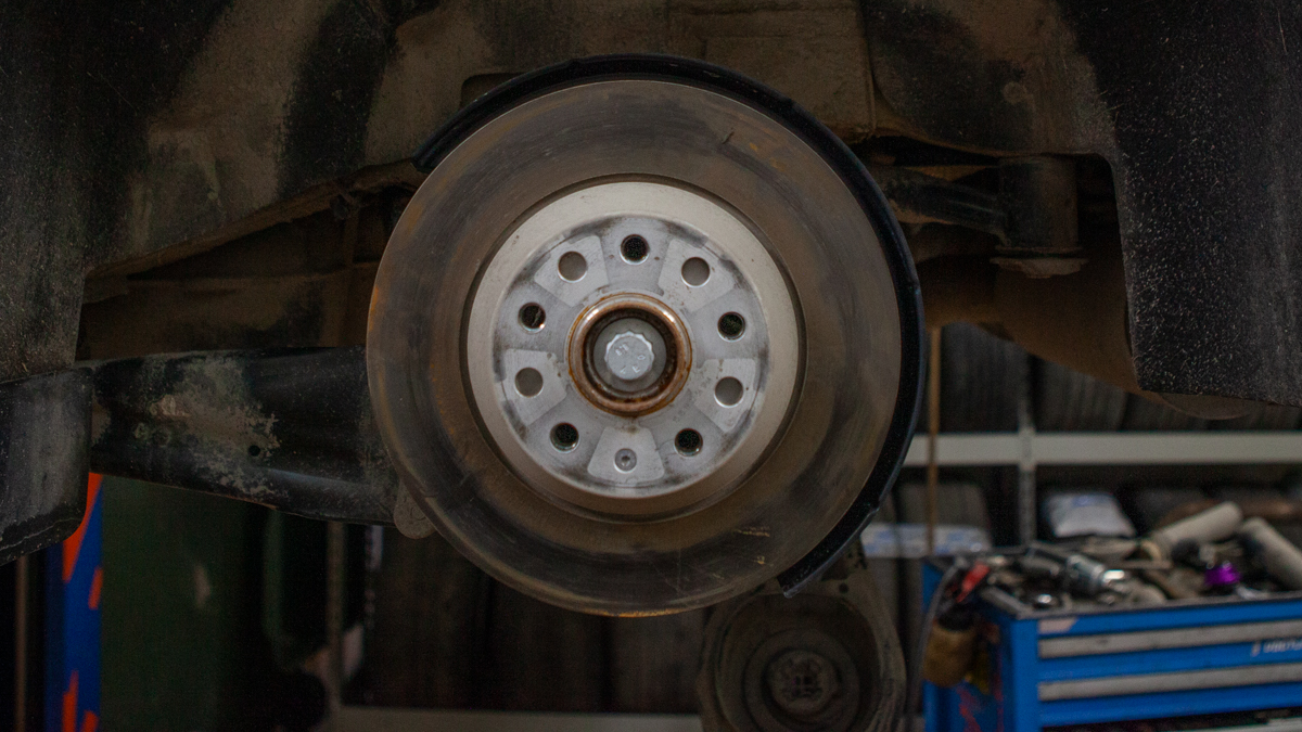 Штатный тормозной диск VW Tiguan