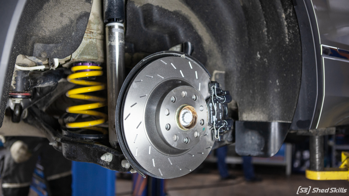 Тормозная система на задней оси