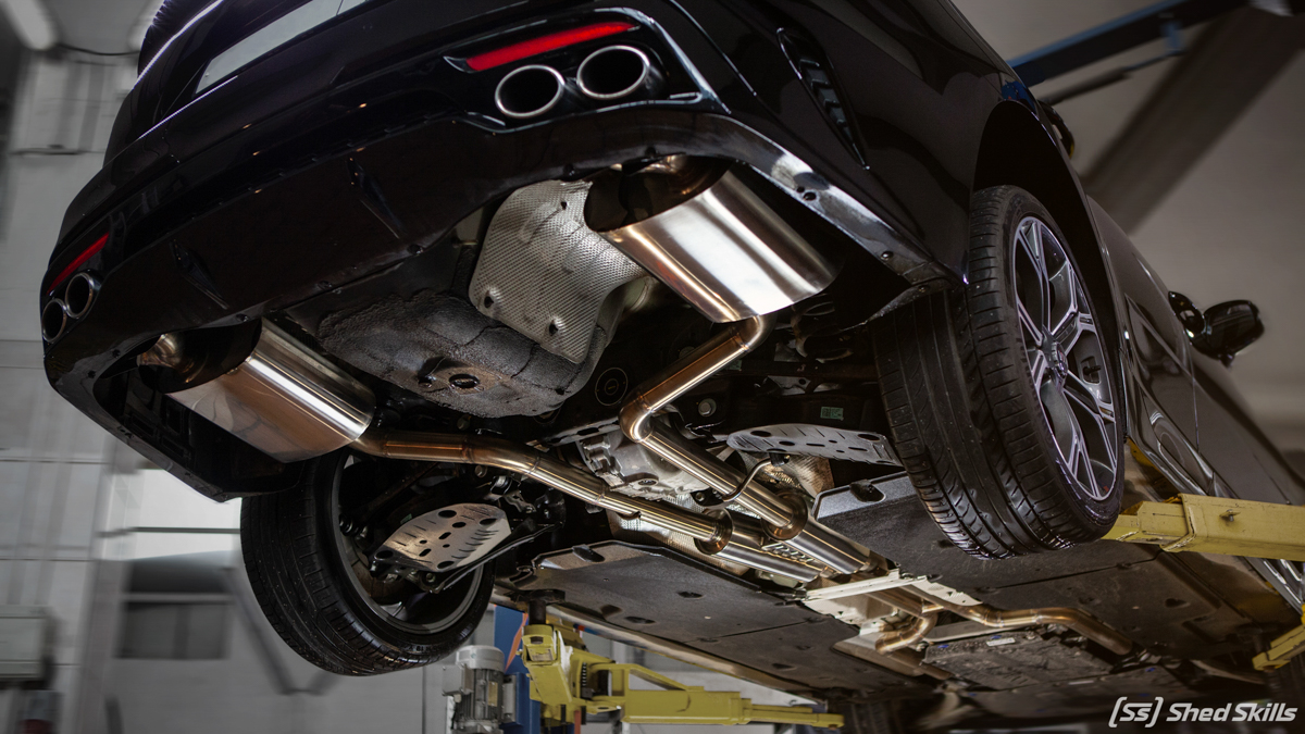 Выхлопная система KIA Stinger 3.3