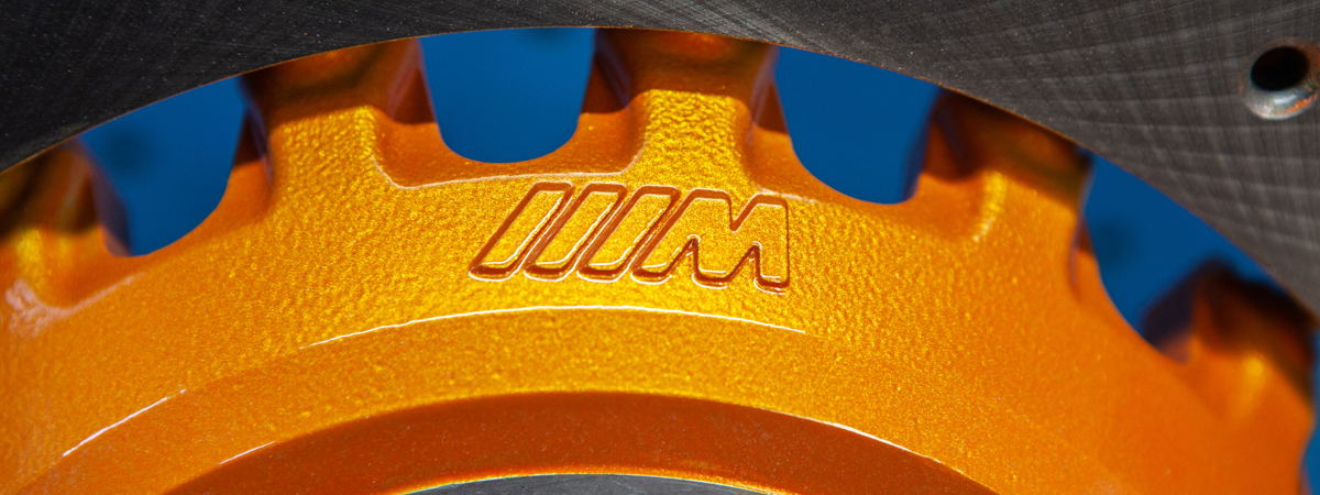 Окраска ступицы тормозного диска